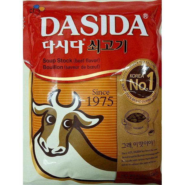 Photo 1 of 2 PACKS CJ Dashida Soup Stock Beef Flavor 2.2LBS (1KG)…