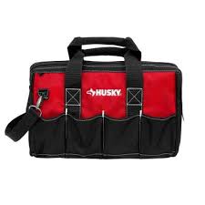 Photo 1 of 18 in. 14 Pocket Zippered Tool Bag
