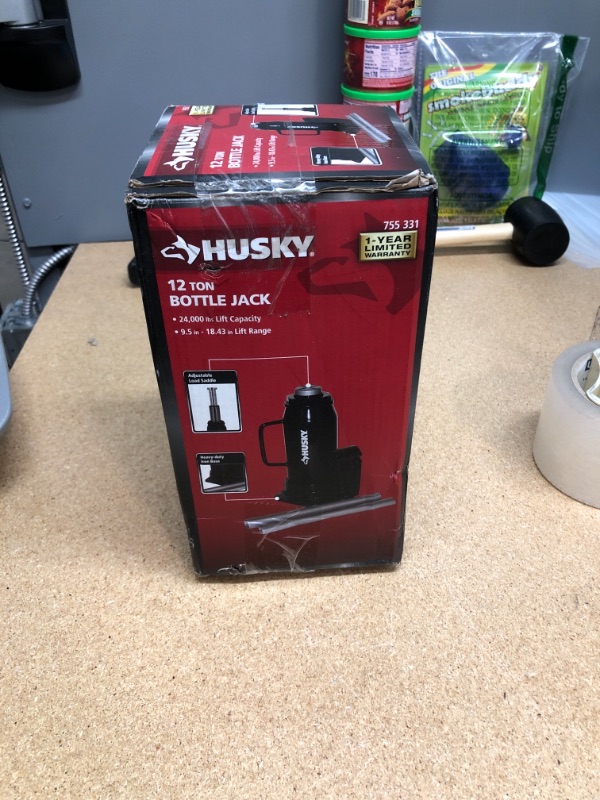 Photo 1 of 12-Ton Hydraulic Bottle Jack
