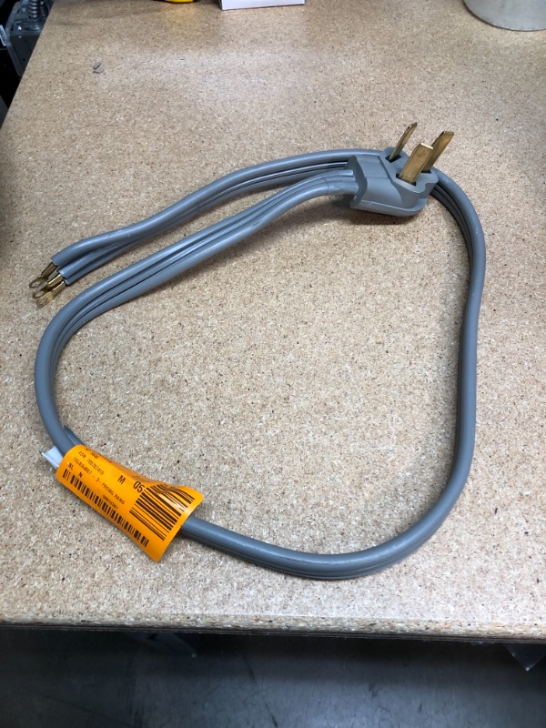 Photo 2 of 4 ft. 3-Prong 40 Amp Range Cord
