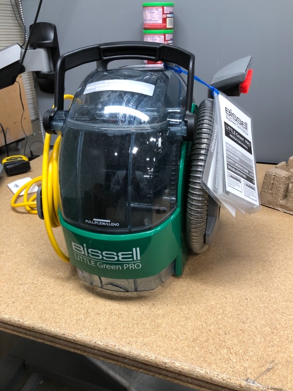 Photo 2 of Bissell Little Green Pro Commercial Spot Cleaner BGSS1481
