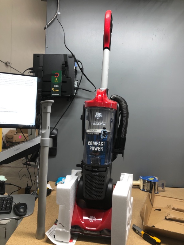 Photo 1 of Dirt Devil Endura Reach Compact Upright Vacuum Cleaner, UD20124
