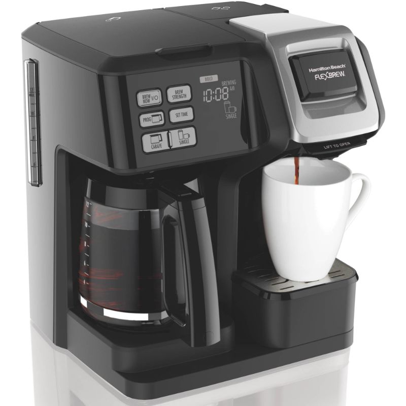 Photo 1 of Hamilton Beach FlexBrew 2-Way Coffee Maker Model# 49976
