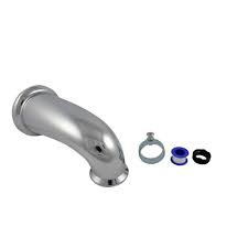 Photo 1 of **PREVIOUSLY OPENED** DANCO 8 in. Universal Decorative Tub Spout with Diverter in Chrome