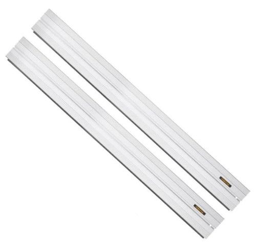 Photo 1 of 55 in. Aluminum Extruded Guide Rail Joining Set for Woodworking Projects Compatible with Bosch Track Saws