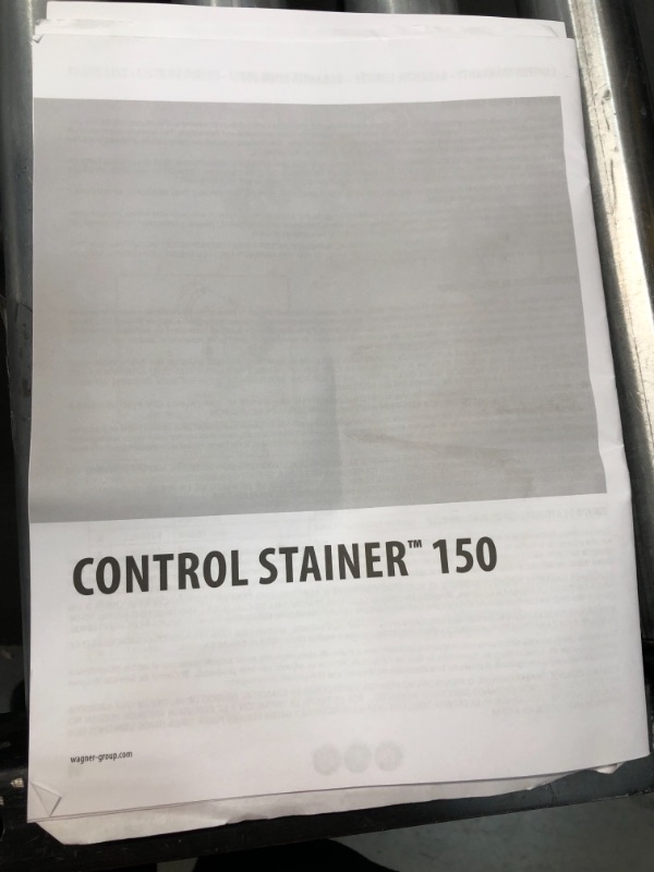 Photo 2 of Control Stainer 150 HVLP Handheld Sprayer