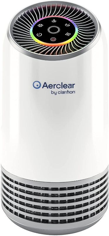 Photo 1 of Clarifion AerClear - Air Purifier with True HEPA Filter for Home & Office, Ideal for Pets Hair, Smokers, Dust, Mold & Pollen 3-Stage Filtration System Filters Air Particles
