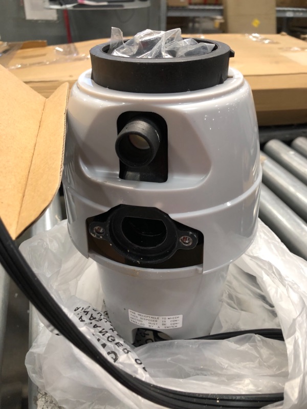 Photo 1 of Waste L-2600 King Food Waste Disposer, 1/2 HP, Silver