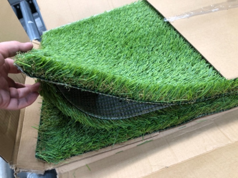 Photo 1 of 1'6" x 1'11" 3 piece of artificial grass pads