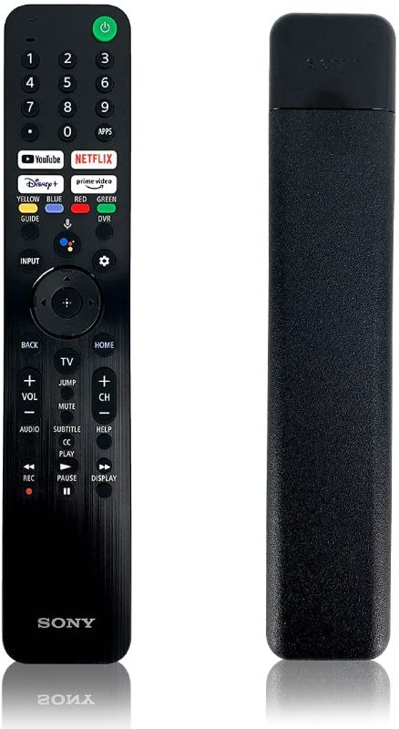 Photo 1 of OEM Sony RMF-TX520U 1-009-952-11 Remote Control Compatible with TV Models Bravia, KD-43X80J KD-43X85J KD-50X80J XR-50X90J XR-50X94J XR-55A80J XR-55A84J - Includes Netflix, Disney+, Prime, YouTube
