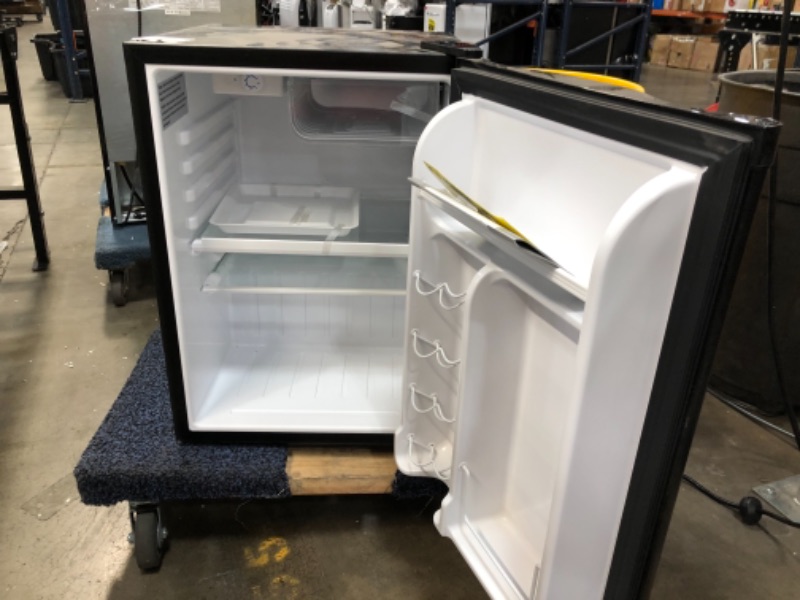 Photo 1 of 2.6 cu. ft. Mini Fridge in Black, ENERGY STAR