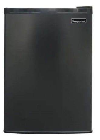 Photo 1 of 2.6 cu. ft. Mini Fridge in Black, ENERGY STAR