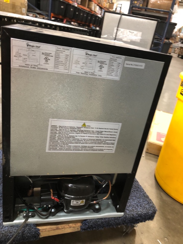 Photo 1 of 2.6 cu. ft. Mini Fridge in Black, ENERGY STAR