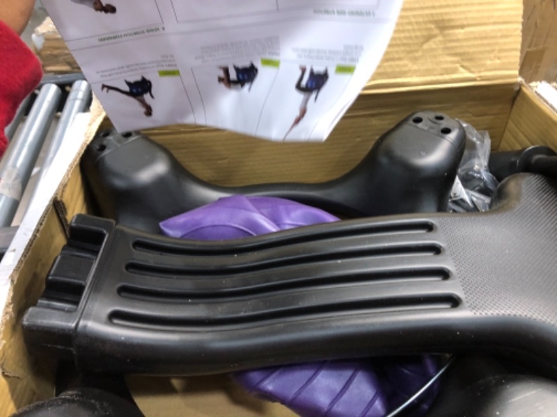 Photo 1 of Gaiam Balance Ball Chair, Purple/Black