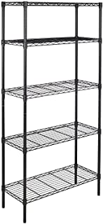 Photo 1 of Amazon Basics 5-Shelf Adjustable, Heavy Duty Storage Shelving Unit