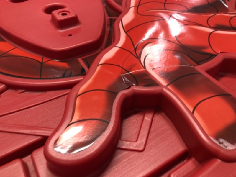 Photo 1 of Delta Children Plastic 3D-Footboard Twin Bed Marvel Spider-Man