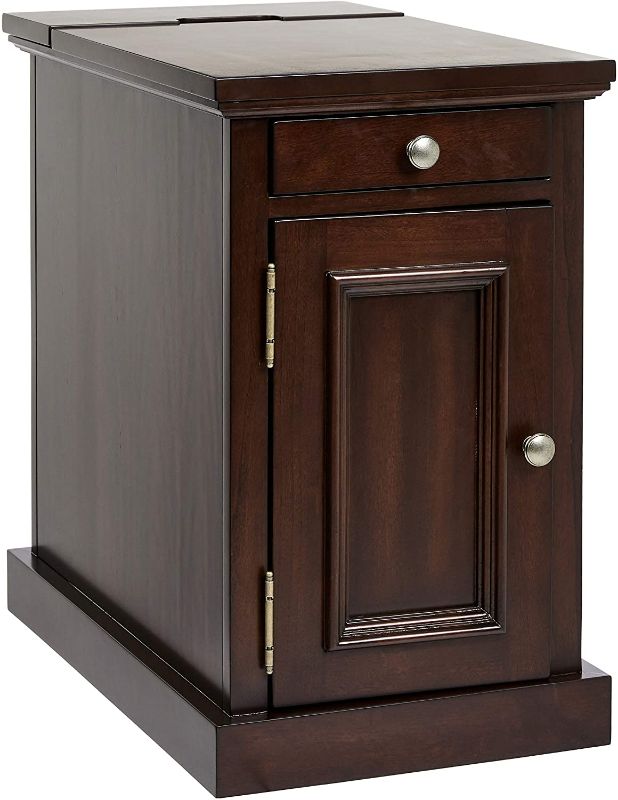 Photo 1 of 23" Ball & Cast Accent End Table, Sable Brown