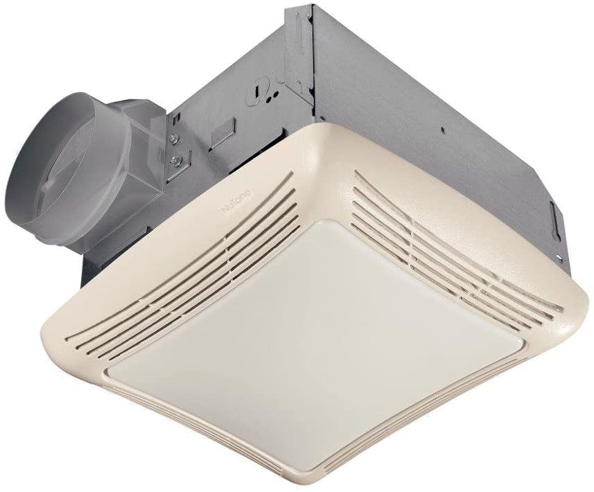 Photo 1 of *SEE last picture for damage*
Broan-NuTone 50 CFM Ceiling Bathroom Exhaust Fan with Light