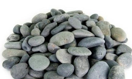 Photo 1 of 0.50 cu. ft. 1/2 in. to 1 in. Black Mexican Beach Pebble Smooth Round Rock for Gardens, Landscapes and Ponds
