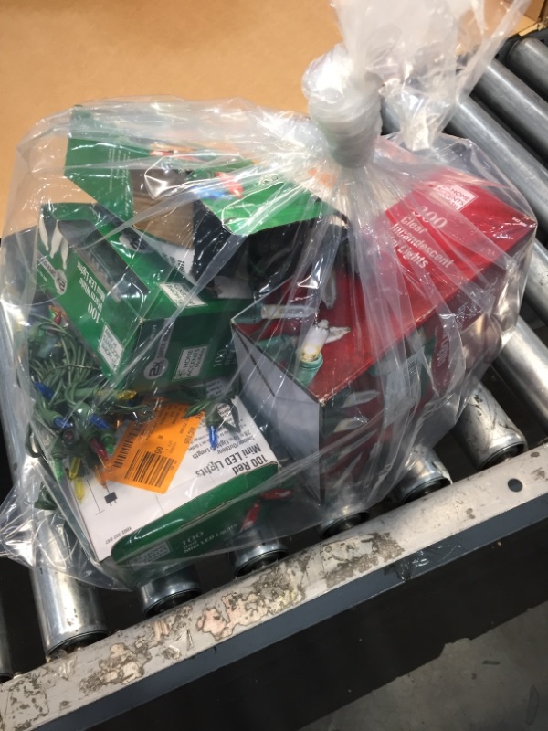 Photo 1 of *sold AS IS, NO returns*
Bundle of Christmas Lights