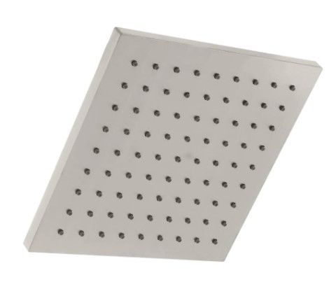 Photo 1 of *USED*
Glacier Bay Modern 1-Spray 8 in. Single Wall Mount Fixed Rain Shower Head in Brushed Nickel