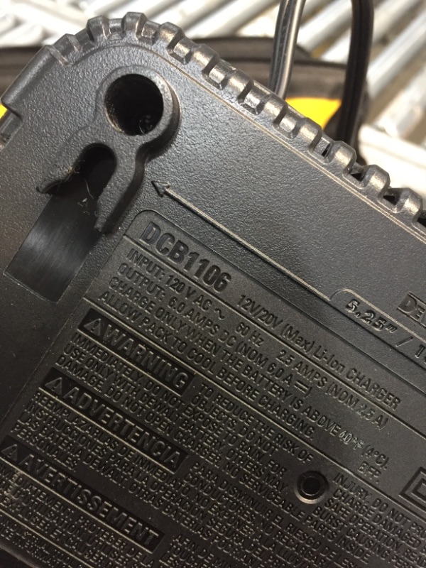 Photo 1 of *USED*
*MISSING battery* 
DEWALT 20-Volt MAX XR Cordless Brushless 3-Speed 1/4 in. Impact Driver with (1) 20-Volt 5.0Ah Battery & Charger