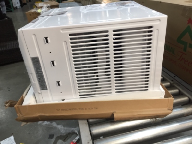 Photo 7 of Frigidaire 8,000 BTU Window Air Conditioner with Supplemental Heat and Slide Out Chassis in White