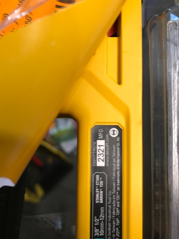 Photo 3 of DEWALT 5 in 1 Multi-Tacker Stapler and Brad Nailer Multi-Tool