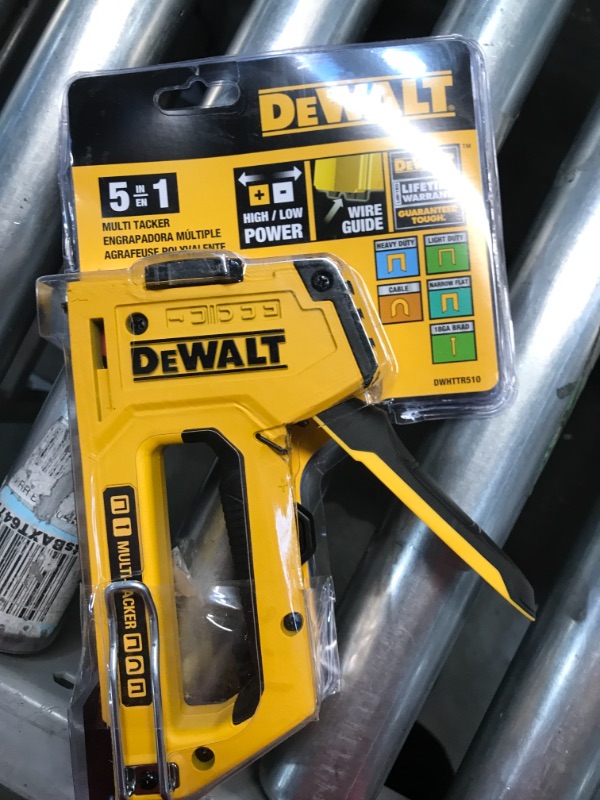 Photo 2 of DEWALT 5 in 1 Multi-Tacker Stapler and Brad Nailer Multi-Tool