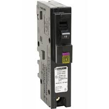 Photo 1 of 15 Amp 1-Pole Dual Function (CAFCI/GFCI) Plug-On Neutral Circuit Breaker