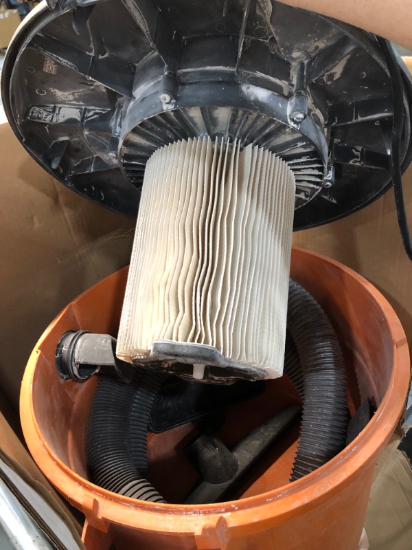 Photo 1 of **PARTS ONLY**RIDGID 12 Gal. 5.0-Peak HP NXT Wet/Dry Shop Vacuum with Filter, Hose and Accessories