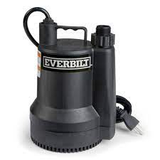 Photo 1 of Everbilt 1/6 HP Plastic Submersible Utility Pump