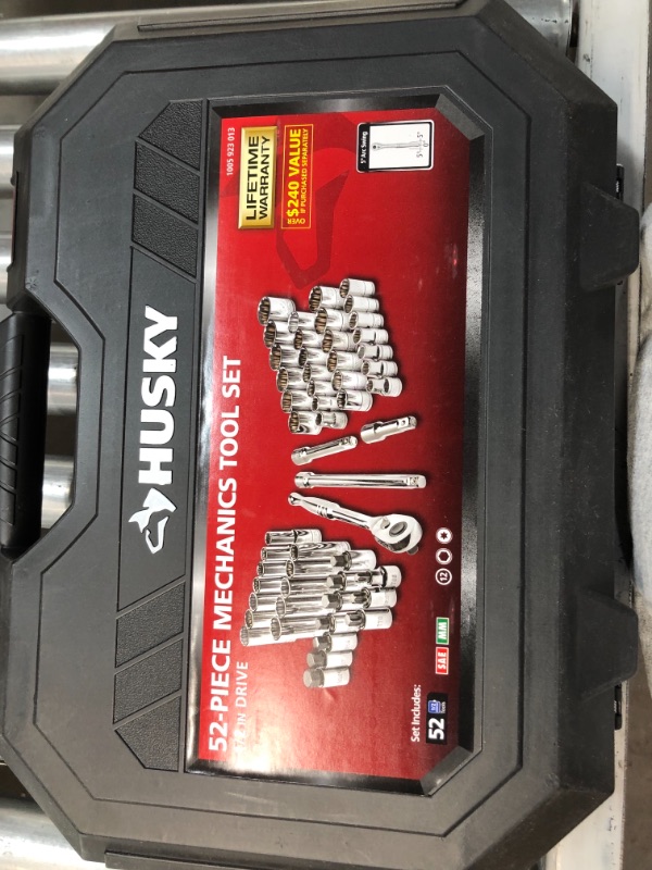 Photo 1 of 1/2 in. Drive Mechanics Tool Set (52-Piece)
