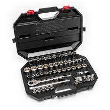 Photo 1 of 1/2 in. Drive Mechanics Tool Set (52-Piece)
