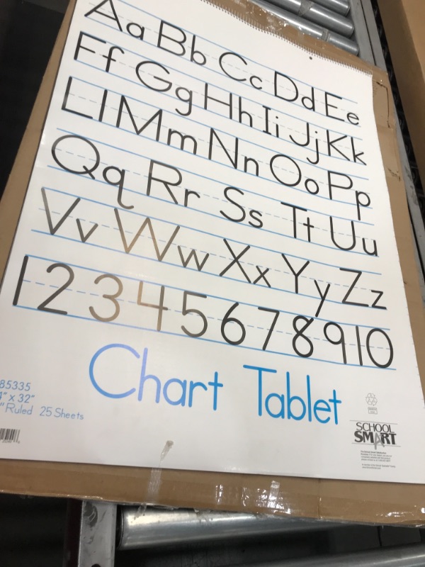 Photo 2 of 24" x 32"- School Smart Chart Tablet