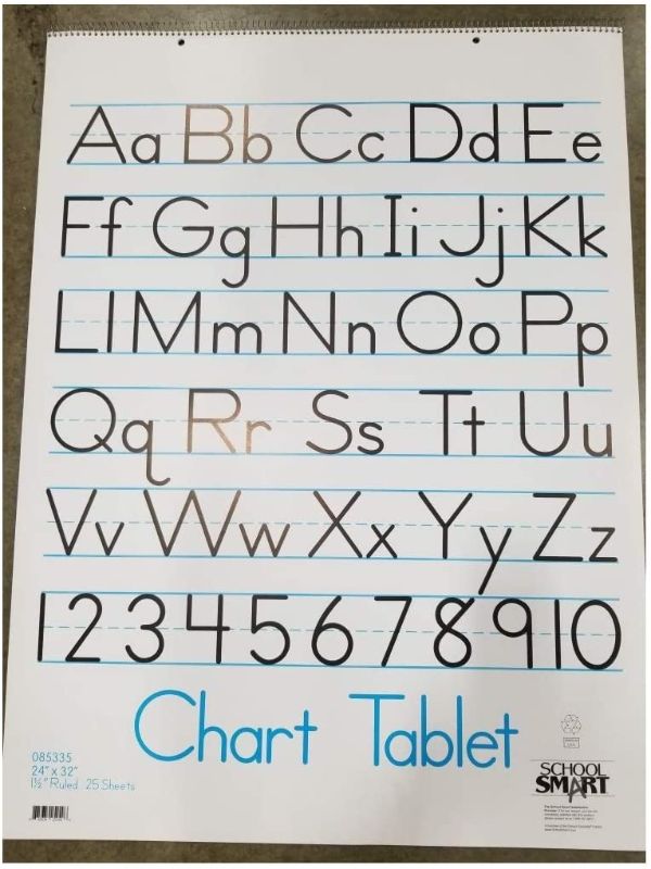 Photo 1 of 24" x 32"- School Smart Chart Tablet