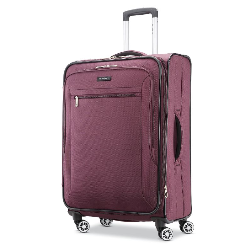 Photo 1 of 25" Samsonite Ascella X Expandable Spinner Suitcase, Plum
