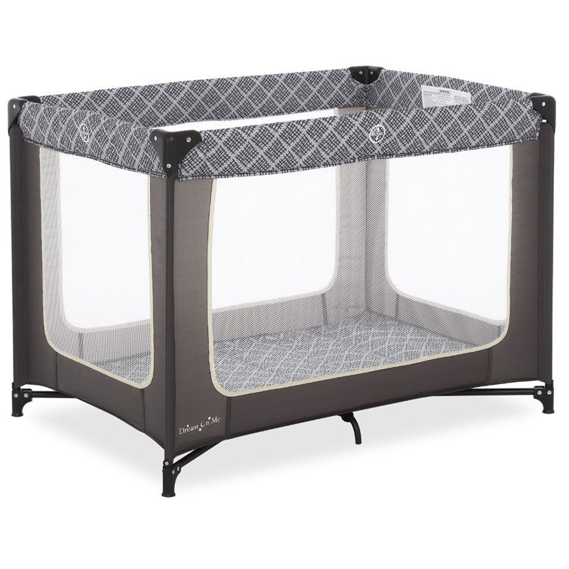 Photo 1 of Dream on Me Zoom Portable Playard, Dark Gray
