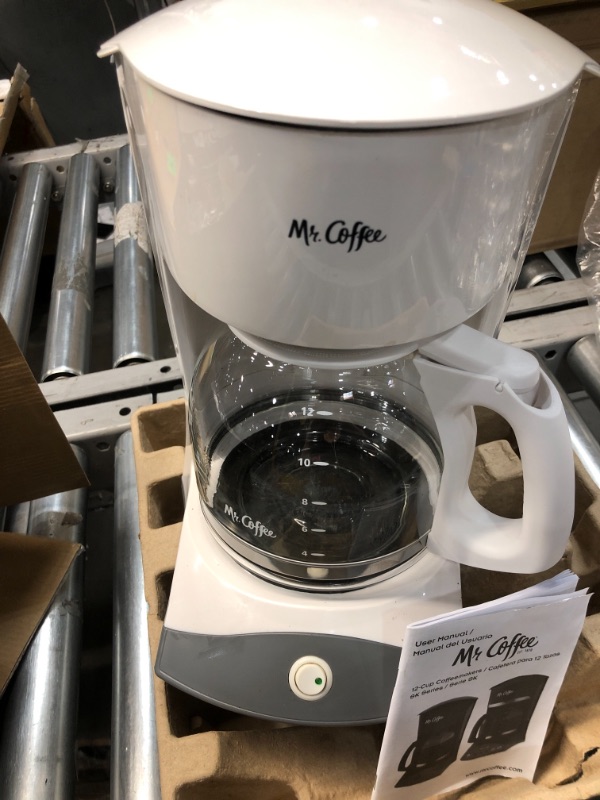 Photo 1 of Mr. Coffee Coffee Maker, White
