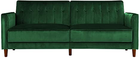 Photo 1 of GREEN VELVET FUTON **STOCK SIMILAR TO ITEM***