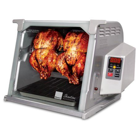 Photo 1 of Ronco Showtime Platinum Edition Rotisserie Oven, Silver
