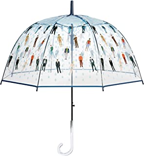 Photo 1 of Raining Men Clear Bubble Dome Umbrella - Perfect White Elephant Gift, or Birthday Gift
