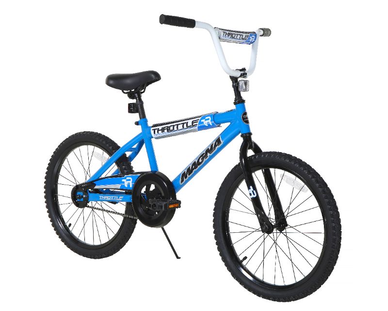 Photo 1 of 20" Magna Boy's Throttle Bike, Black/Blue
