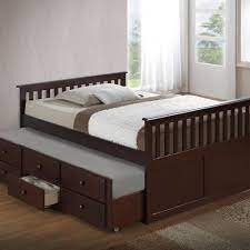 Photo 1 of ***DRAWERS ONLY***Storkcraft Marco Island Full Captain's Bed with Twin Trundle in Espresso**READ BELOW
