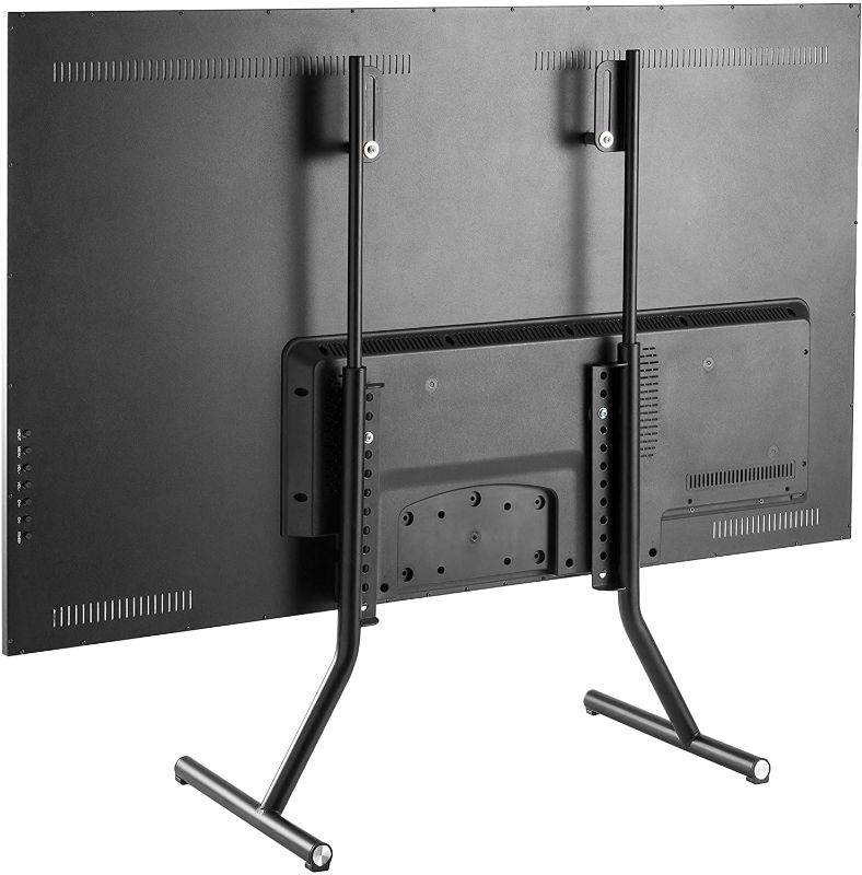 Photo 1 of (Incomplete - Parts Only) TechOrbits Universal TV Stand - Height Adjustable Table Top TV Legs Base for TVs 37-70" Fits Samsung LG Vizio & More
