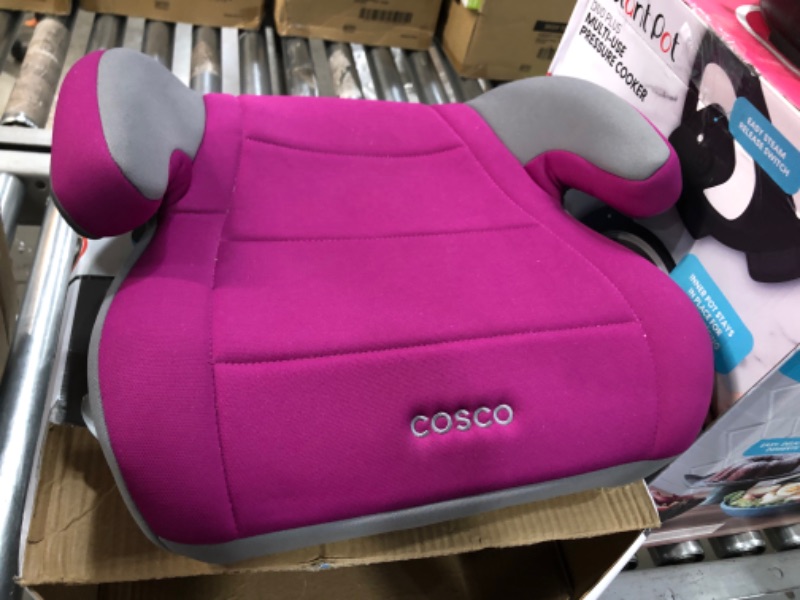 Photo 2 of Cosco Topside Booster Car Seat - Easy to Move, Lightweight Design (Magenta)
