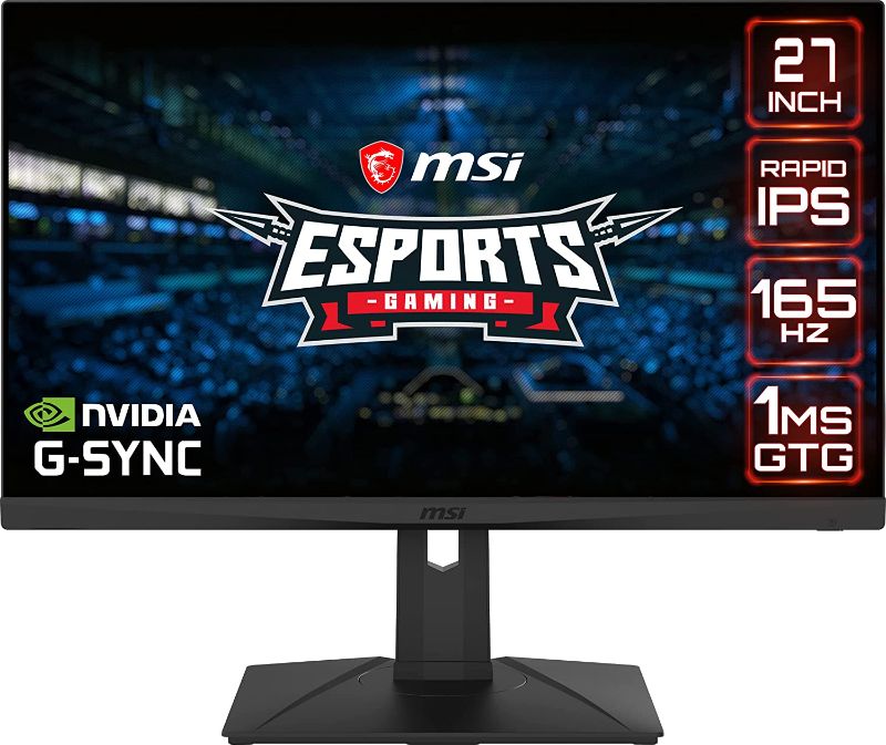 Photo 1 of MSI Optix G273QPF  27" Rapid Gaming Monitor
