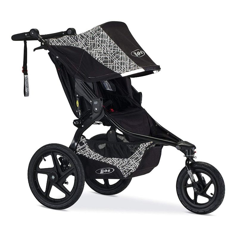 Photo 1 of (Incomplete - Parts Only) BOB Revolution Flex 2.0 Jogging Stroller, Lunar Black