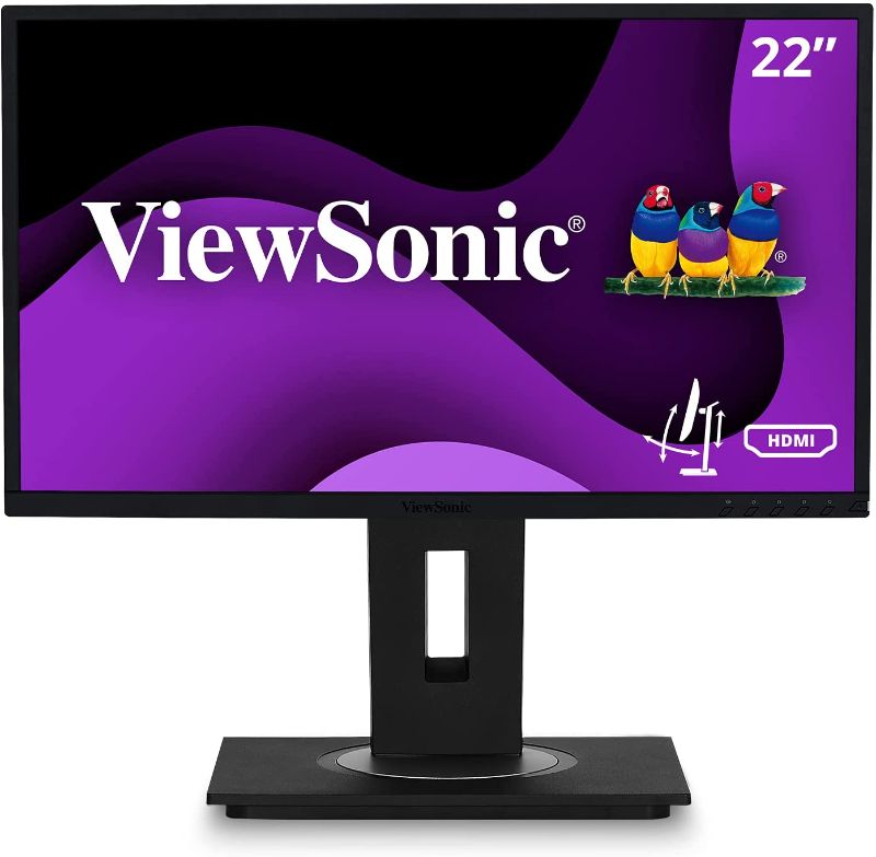 Photo 1 of VIEWSONIC 22" FULL HD LED BACKLIT DISPLAY