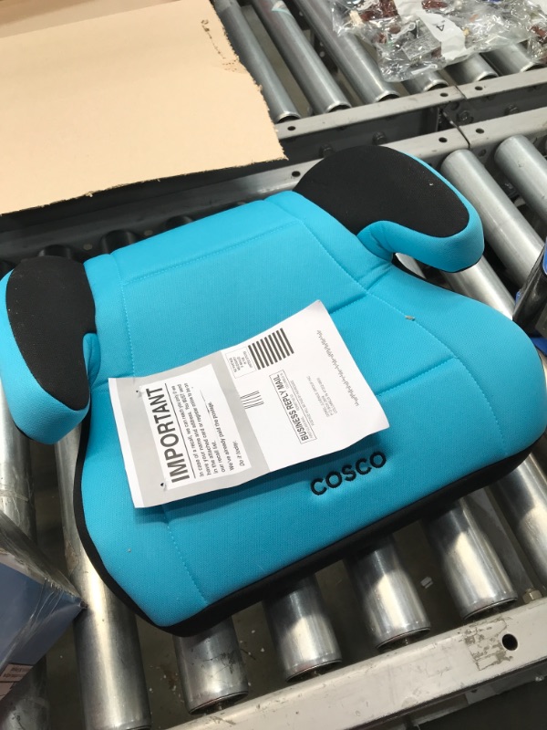 Photo 2 of Cosco Topside Booster Car Seat - Easy to Move, Lightweight Design (Turquoise)
